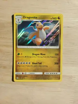 Dragonite 96/149 Sun & Moon Base Reverse Holo Rare Pokemon Card - Image 1