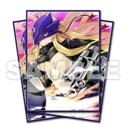 60pcs Trading Card Digimon CCG Trading Minervamon Card Sleeves 67X92mm Standard - Image 3