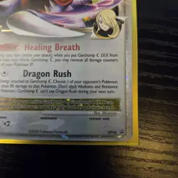 Pokemon TGC 2009 Garchomp C Lv.X DP46 Black Star Promo Holo Card Near Mint - Image 4