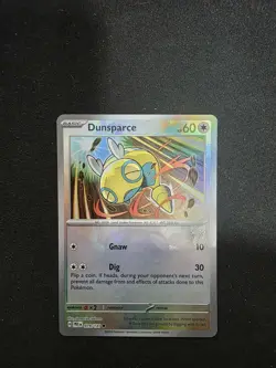 DUNSPARCE - 079/131 - MASTERBALL PATTERN - PRISMATIC EVOLUTIONS - POKEMON CARD - Image 1