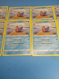 Pokemon TCG Slowbro Pokemon Go Card Lot of 10 Non Holos NM - Image 3