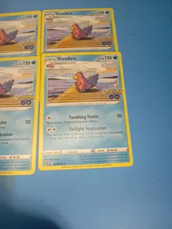 Pokemon TCG Slowbro Pokemon Go Card Lot of 10 Non Holos NM - Image 4