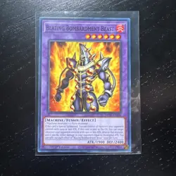 Yu-Gi-Oh! Blazing Bombardment Beast 1st Edition Card Ultra Rare Mint Condition - Image 1