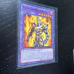 Yu-Gi-Oh! Blazing Bombardment Beast 1st Edition Card Ultra Rare Mint Condition - Image 2