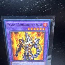 Yu-Gi-Oh! Blazing Bombardment Beast 1st Edition Card Ultra Rare Mint Condition - Image 4