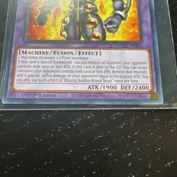 Yu-Gi-Oh! Blazing Bombardment Beast 1st Edition Card Ultra Rare Mint Condition - Image 5