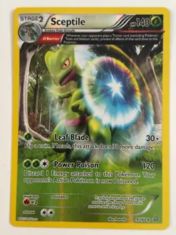 Sceptile (Omega) 9/160 Holo Rare XY - Primal Clash Reverse Holo Pokemon Card LP - Image 1