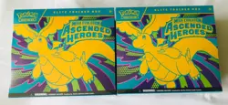 Pokemon Mega Evolution Ascended Heroes ETB New Unopened Factory Sealed X2 - Image 1