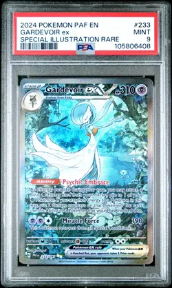 2024 POKEMON PAF EN-PALDEAN FATES SPECIAL ILLUSTRATION RARE GARDEVOIR EX PSA 9 - Image 1