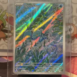 Clauncher 205/198 Scarlet & Violet Pokemon TCG Card Full Art NM/Mint - Image 1