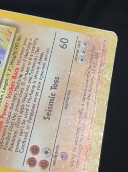 Pokemon TCG 1999 Machamp 008/102 Deck Exclusives 1st Edition Holo - Image 3