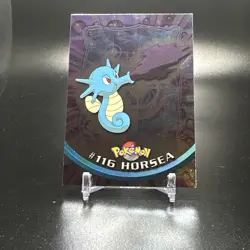 Topps Pokemon 2000 - #116 Horsea - Holo - Blue Logo - NM - Image 1