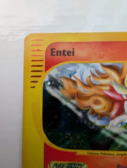 Entei H8 Holo - LP/NM - Pokemon Aquapolis - H8/H32 - 2003 E Reader Vintage - Image 3