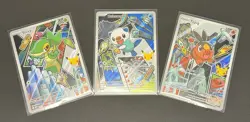 Pokemon Series 2 First Partner Illustration Collection Gen 5 Unova FULL SET NM - Image 1