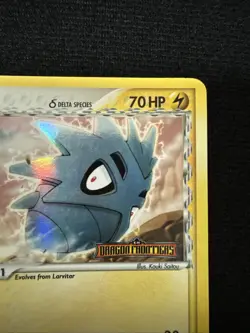 Pupitar Delta Species 59/101 Rev Holo Stamped Dragon Frontiers Pokemon MP - Image 4