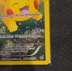 The Pokemon Company Pikachu RC29/RC32 Radiant Collection Holo Rare EN 2016 60HP - Image 5