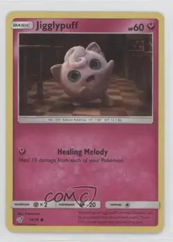 Jigglypuff Pokemon Sun & Moon Detective Pikachu #14 - Image 1