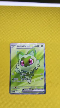 Sprigatito ex 251/217 Ultra Rare Ascended Heroes Pokemon Near Mint - Image 1