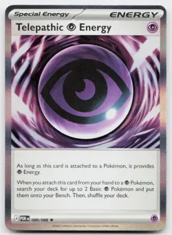 Telepathic Psychic Energy 088/088 Rare Perfect Order Pokemon Holo Near Mint - Image 1