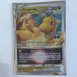 Pokemon TCG Dragonite Vstar Pokemon Go SWSH236 Black Star Promo - Image 1