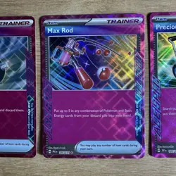 Pokemon TCG Ace Spec Card Set Brilliant Blender Max Rod Precious Trolley NM ENG - Image 3