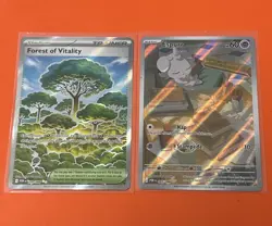 Espurr Illustration Rare ME03: Perfect Order 095/088 & Forest Vitality 109/88 - Image 1