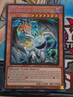 Yugioh - Fydraulis Harmonia BLZD-EN024 Secret Rare 1st Edition Near Mint In Hand - Image 1