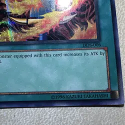 Konami Yu-Gi-Oh! TCG Salamandra DDS-006 Holo Equip Spell Dark Duel Stories - Image 4