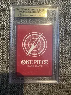 One Piece CCG Monkey.D.Luffy PSA Magazine Exclusive Promo OP05-060 BGS 10 - Image 2