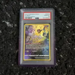 2023 POKEMON SWORD & SHIELD CROWN ZENITH #GG10 FULL ART/MEW PSA 10 - Image 1