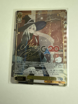 Weiss Schwarz GA Bunko GA GA17/S131-014GA FOIL Signed Elaina US SELLER - Image 1