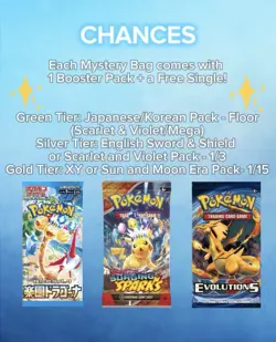 Pokemon Premium Mystery Pack! 1 Pack + FREE Card! Sword And Shield, XY and More! - Image 2