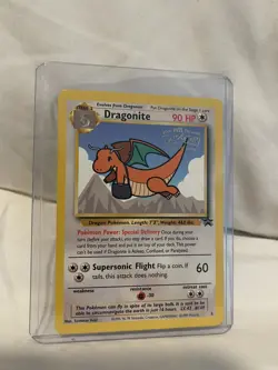 Dragonite 1999 Black Star Promo 5 WB Movie Promo Pokemon Card - Image 1