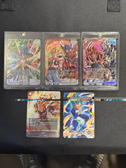 Dragon Ball Super Card Game Fusion World FP-079-081 Gogeta Promo VJump 2026/05 - Image 4