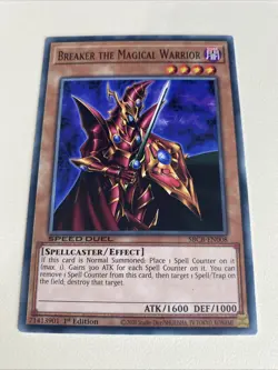 Yugioh Breaker the Magical Warrior x 3 - LP - Plus Free Holo Card - B - Image 2