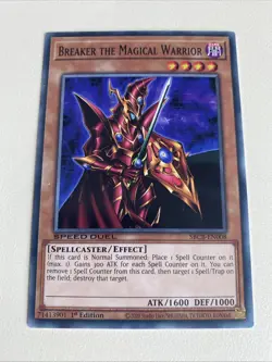 Yugioh Breaker the Magical Warrior x 3 - LP - Plus Free Holo Card - B - Image 4