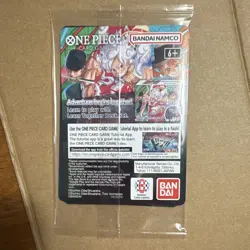 Bandai One Piece CCG Monkey D. Luffy Event Promo Foil Card 5000 Power - Image 2