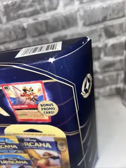 Disney Lorcana Trading Card Game 2 Decks 4 Booster Packs 1 Promo Card Sealed - Image 4