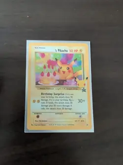 Pokemon Pikachu TCG Celebrations Birthday Promo Holo Card #24 - Image 1