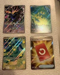 Pokemon TCG Crimson Haze 4-Card Holo Foil Lot: Xerneas Froakie Budew - Image 1