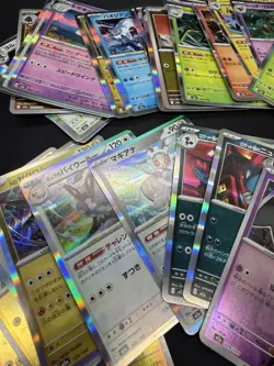 Japanese Pokemon TCG Stellar Miracle + Mega Dream 207 Card Bulk Lot 45 Holos - Image 4