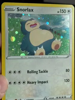 Snorlax SWSH032 Sword & Shield Ultra Rare Holo Promo Pokemon Card TCG - Image 4