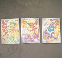 Nintendo Pokemon TCG McDonald's 2023 Holo Promo 3-Card Lot 046-048 - Image 1