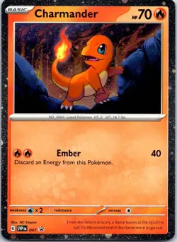 Charmander - (Cosmos Holo) Promo SV: Scarlet & Violet Promo Cards 047 NM - Image 1