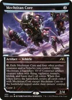 MTG Mechtitan Core Showcase - Kamigawa: Neon Dynasty #402 - Image 1