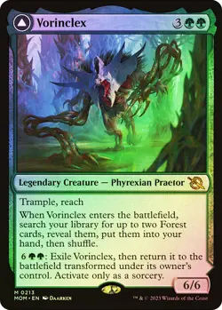 MTG FOIL Vorinclex // The Grand Evolution - March of the Machine #213 - Image 1