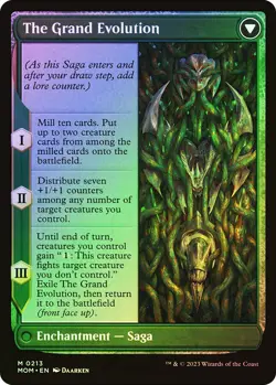 MTG FOIL Vorinclex // The Grand Evolution - March of the Machine #213 - Image 2