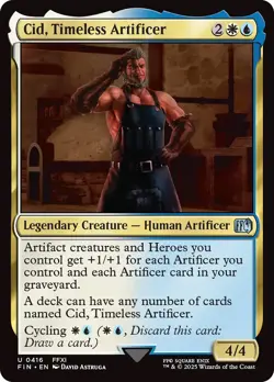 MTG Cid, Timeless Artificer - FINAL FANTASY #416 - Image 1