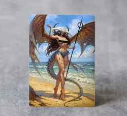 R-Rated Beach Party Atraxa | MTG Satirical Fan ARt - Image 1