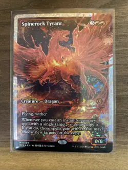 Spinerock Tyrant NM SHOWCASE FRACTURE FOIL MTG! Lorwyn Eclipsed M0399 - Image 1
